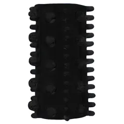 Chisa Novelties Etuis Texture Relief pour pénis Noir